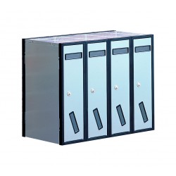 Cassellare per rivista da 4 cass.all.prev.silver