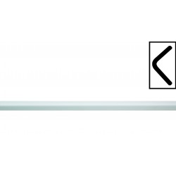 Paraspigolo pvc bianco 28x28 as.mt.2