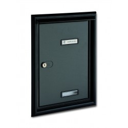 Porta compl.di corn/coprifug.grigio ferro