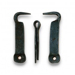 Gancio forgiato sx 85x25