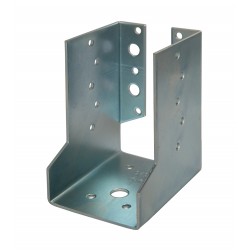 Supporto travi chiuso 100x140x80 mm zincato
