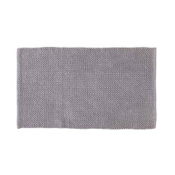 Tappeto cotone linea mais 50 x 80cm colore grigio