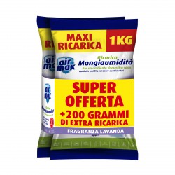 Ricarica mangiaumidità Air Max profumo lavanda 1 kg +...