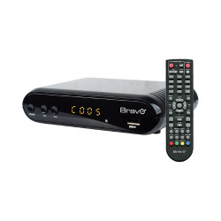 Decoder digitale terrestre DVB-T2 con cavo HDMI